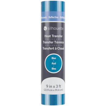 Silhouette Reflective Heat Transfer (Blue, 9 x 36" Roll)