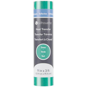 Silhouette Reflective Heat Transfer (Green, 9 x 36" Roll)