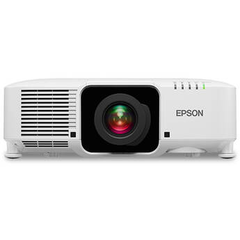 Epson EB-PU1008W 8500-Lumen WUXGA Laser 3LCD Projector with 4K Enhancement (No Lens, White)