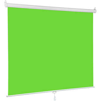 KHOMO GEAR Pull-Down Backdrop (Chroma-Key Green, 84 x 84")