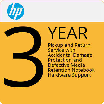 HP 3-Year Pickup and Return Support with ADP and Media Retention