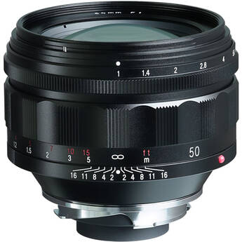 Voigtlander Nokton 50mm f/1.0 Aspherical MC Lens