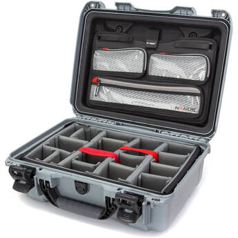 Nanuk 925 Hard Case with Pro Photo Kit (Silver, 21L)