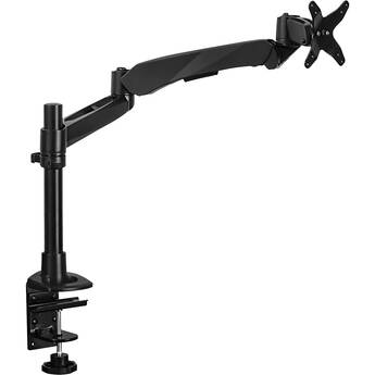 Mount-It! Full Motion Desk Mount with Gas Spring Arm for 32" Displays (Black)