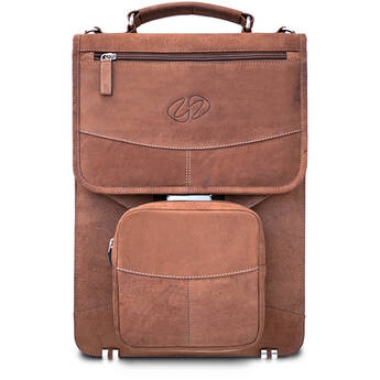 MacCase Premium Leather Vertical Briefcase (Vintage)