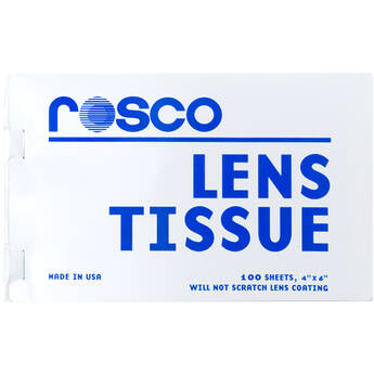 Rosco Lens Tissue Pad (100 Sheets, 4 x 6")