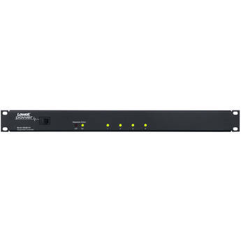 Lowell Manufacturing SEQR-P4 Four-Step Rackmount Power Sequencer (1 RU)