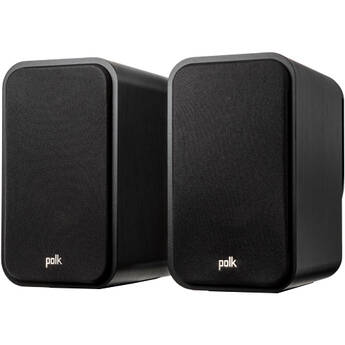 Polk Audio Signature Elite ES20 Two-Way Bookshelf Speakers (Black, Pair)