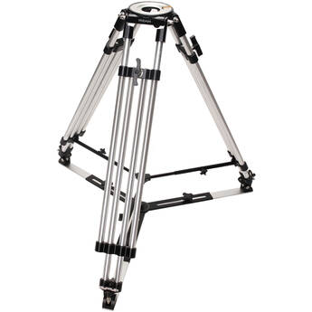 Proaim Heavy-Duty Mitchell Base Tripod Legs with Mid-Level & Ground Spreaders (Silver)