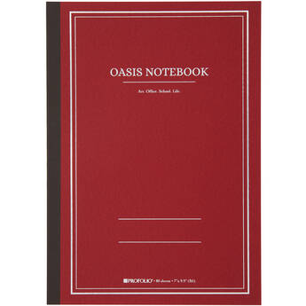 Itoya ProFolio Oasis Notebook (Brick, 6.9 x 9.8")