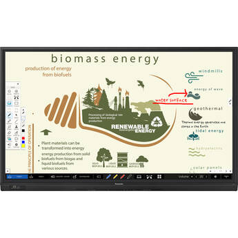 Panasonic BQ1 65" Class 4K UHD Touchscreen Education LED Display