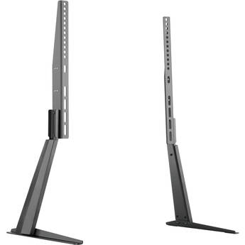 Mount-It! Universal Tilting Table Top TV Stand f/32-70" Screens (Black)