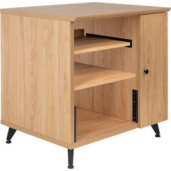 Gator Frameworks Elite Series Furniture Sidecar Rack Cabinet (Natural Maple Matte)