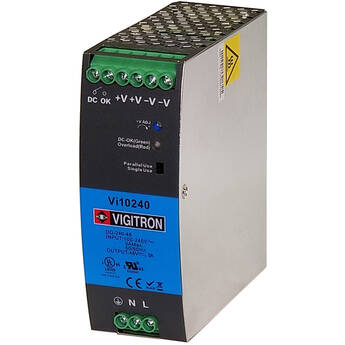 Vigitron MaxiiPower Vi10240 240W Hardened Din Rail Power Supply