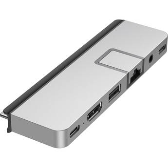 HYPER DUO PRO 7-in-2 USB-C Hub (Silver)