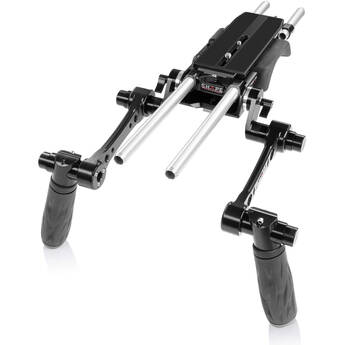 SHAPE Compact Revolt Shoulder Baseplate with Handgrips (Black)