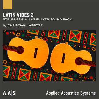 Applied Acoustics Systems Latin Vibes 2 Guitar Sound Pack for Strum GS-2 and AAS Player (Download)