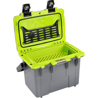 Pelican 14QT Personal Cooler (Dark Gray / Green)