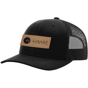 Hawke Sport Optics Snapback Trucker Cap (Black)