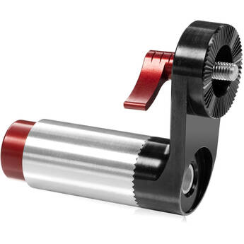 SHAPE Push Button with ARRI-Style Rosette Mount (Silver & Red)