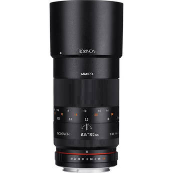 Rokinon 100mm f/2.8 Macro Lens for Canon EF