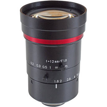 Kowa LM12FC24M C-Mount 12mm Fixed Focal Lens