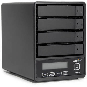 Rocstor Rocpro U35 56TB 4-Bay USB-C 3.2 Gen 1 RAID Array (4 x 14TB)