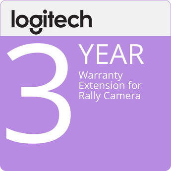 Logitech 3-Year Extended Warranty for Rally Camera