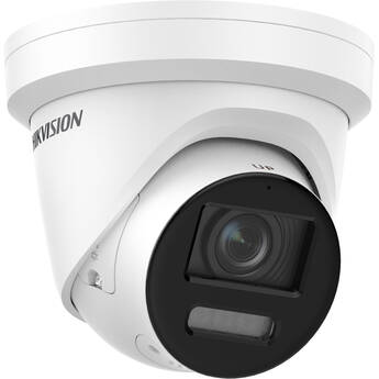 Hikvision ColorVu DS-2CD2387G2-LSU/SL 8MP Outdoor Network Turret Camera with 2.8mm Lens (White)