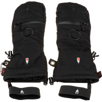 The Heat Company Heat 3 Smart Mittens/Gloves (Size 11, Black)