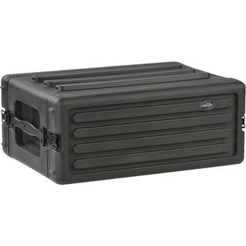 SKB 4U Roto Shallow Rack Case with Steel Rails
