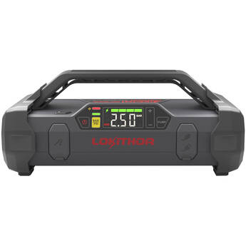 Lokithor 2000A Lithium Jump Starter with 150PSI Air Compressor