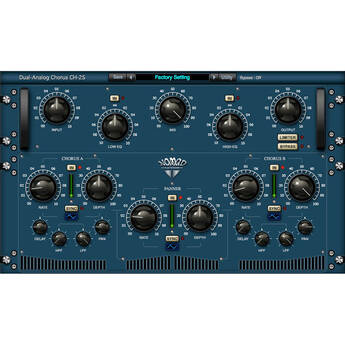 Nomad Blue Tubes Analog Chorus CH2S Vintage-Style Stereo Chorus Plug-In (Download)