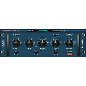 Nomad Blue Tubes British-Style Equalizer BQ2S Plug-In (Download)