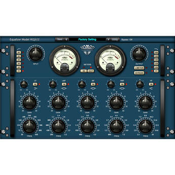 Nomad Blue Tubes Equalizer PEQ322 Plug-In (Download)