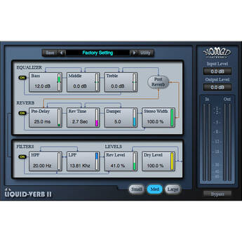 Nomad Liquid Verb II Musical Digital Reverb Plug-In (Download)
