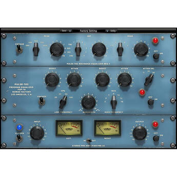 Nomad Pulse-Tec EQs Pultec-EQ Emulation Software (Download)