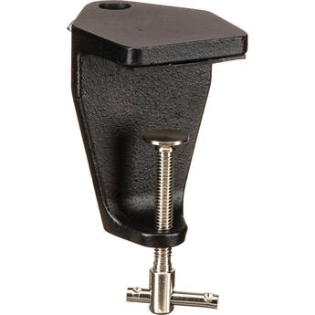 O.C. White ProBoom Ultima Gen2 Cast Iron Table Edge Clamp Assembly for Ultralow-Profile Mic Arms (Black)