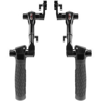 SHAPE Telescopic Handles with ARRI Rosettes (Black)