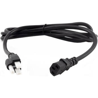 Lectrosonics NEMA 5-15P to IEC C13 Power Cord (6')