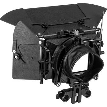 Cavision 3x3 Matte Box Kit with 15mm LWS Rod Bracket, Metal Trays, Flaps & Donut