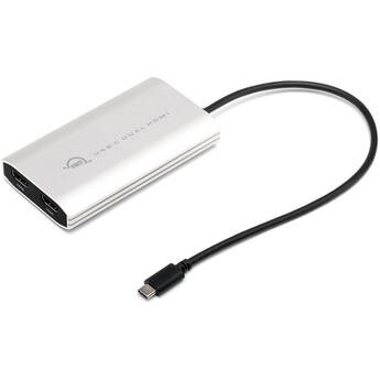 OWC USB-C to Dual HDMI 4K Display Adapter with DisplayLink