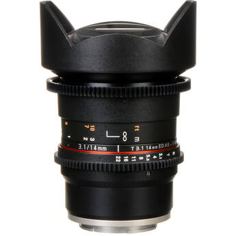 Rokinon 14mm T3.1 Cine DS Lens for Sony E-Mount