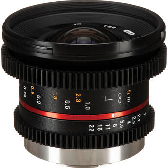 Rokinon 12mm T2.2 Cine Lens for Micro Four Thirds Mount