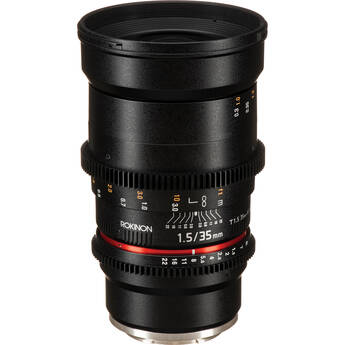 Rokinon 35mm T1.5 Cine DS Lens for Sony E-Mount
