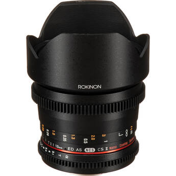 Rokinon 10mm T3.1 Cine DS Lens with Sony Alpha Mount for APS-C