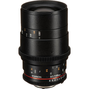 Rokinon 100mm T3.1 Macro Cine DS Lens for Nikon F Mount
