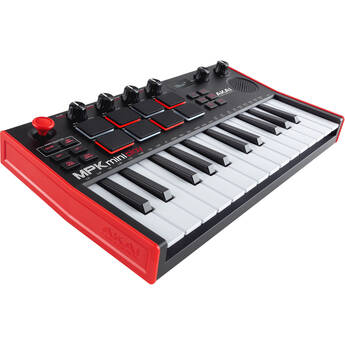 Akai Professional MPK Mini Play MK3 Compact Keyboard and Pad Controller with Speaker