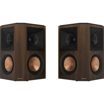 Klipsch Reference Premiere RP-502S II Two-Way Surround Speakers (Walnut, Pair)