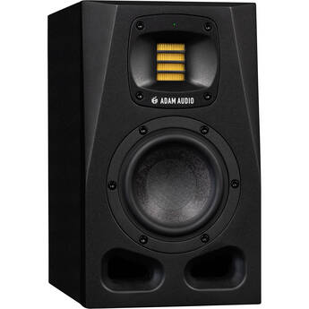 Adam Professional Audio A4V 130W 4" Active 2-Way Nearfield Studio Monitor (Single, Black)